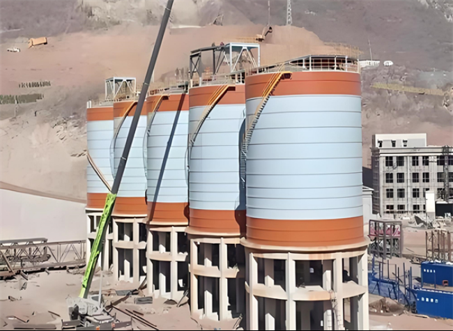 肃南高架钢板仓